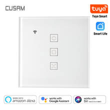 Tuya Smart Life WiFi Curtain Blind Switch for Roller Shutter Electric motor Google Home Alexa Siri Voice Control DIY Smart Home 2024 - buy cheap
