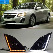 DRL For Chevrolet Cruze 2013 2014 2015 Daytime Running Lights fog lamp cover headlight 12V Daylight for Chevy 2024 - buy cheap