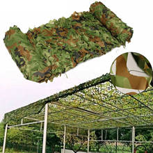 Woodland Camo Netting 210D Oxford Camouflage Net Privacy Protection Camouflage Mesh Tourist Tent For Garden Landscape 2024 - buy cheap