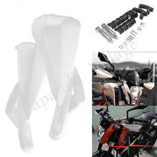 Motocross White Handguard 7/8" 1-1/8" Racing Dirt Bike Hand Guard Protector For Yamaha Kawasaki Honda 22mm-28mm Handlebar 2024 - buy cheap