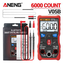 V05B Digital Bluetooth  Professional Analog Multimeter 6000 Counts AC/DC Currents Voltage Mini Testers True RMS Multimetro Test 2024 - buy cheap