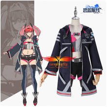 Disfraz de Bremerton para mujer adulta, traje de baño con chaqueta y calcetines, traje de baño de estilo veraniego, con diseño de Cruisers Heavy CA-130, modelo Azur Lane 2024 - compra barato