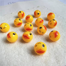 100pcs/lot 30mm Cartoon Cute Duck Rubber Bouncing Balls Baby Elastic Jumping Floating Bouncy Balls Outdoor Sports for Kids Child 2024 - buy cheap