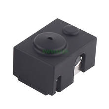 1pcs New black V6 Silicone Sock for Reprap V6 PT100 cartridge hotend heating block 3D printer parts 2024 - buy cheap