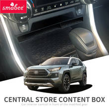 Smabee Center Console Storage Box for Toyota RAV4 2019 2020 XA50 RAV 4 Armrest box Organizer Black Accessories 2024 - buy cheap