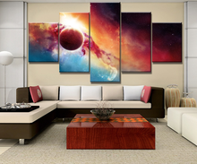 Wall Art Picture Home Decoration Living Room Wall Picture 5 Piece HD Print Colorful Universe Modern Decorative Painting Canvas 2024 - buy cheap