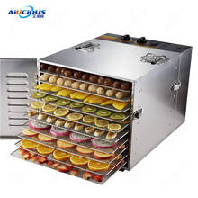 ST01-deshidratador de alimentos comercial para el hogar, máquina de secado de carne, frutas, verduras, aperitivos, deshidratador de frutas con 10 bandejas 2024 - compra barato