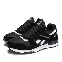2020 Big Size Running Shoes Men Sneakers Breathable Air Mesh Shoes Black/Gray Sport Shoes Non-slip Outdoor Male Walking Shoes 2024 - buy cheap