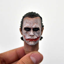 Pintura delicada de la cabeza del Joker Heath Ledger, figura de 12 ", estilo B, 1/6 2024 - compra barato