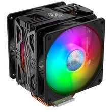 Ventilador para cpu, cooler master blzzard t400 pro argb, 4 tubos de calor, dual 120mm pwm, lga 2066/2011/1200/115x/1366 amd am4 2024 - compre barato