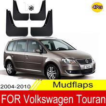 Car Mud Flaps For VW Touran Caddy 2004-2010 Mudflaps Splash Guards Mud Flap Mudguards Fender 2009 2008 2007 2006 2005 2024 - buy cheap