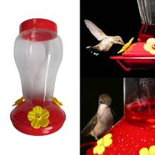 Wide Hummingbird Feeder Window Outdoor Hanging Flower Shape Bird Drinker Waterer 2024 - buy cheap