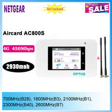 Desbloqueado Netgear Aircard 800S (AC800S) 450Mbps LTE Cat.9, módem Wifi Optus 4G Plus, enrutador Wifi móvil PK 810S 790S 2024 - compra barato