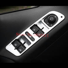 For Tiguan 2012-2015 ABS Matte Interior Door Armrest Window glass Switch Lifter Button Cover Trim car styling accessories 4pcs 2024 - buy cheap