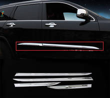 ABS Chrome Door Body Side Molding Cover Trim For JEEP Grand Cherokee 2014 2015 2016 2017 2018 2024 - buy cheap