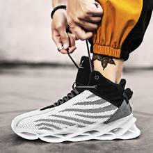Plus Size Hightop Summer Running Man Sneakers for Men Sports Shoes Sport Men Running White Sneakrs Fitness Sneekers Walk A-670 2024 - buy cheap