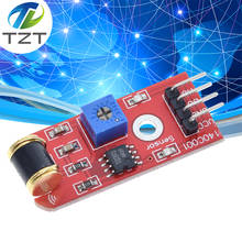 TZT 801s Вибрационный модуль датчика для Arduino с открытым исходным кодом LM393 3-5VDC TT Logic 2024 - купить недорого