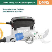 DM45 Electric Pruning Shears 36V4.8AH Lithium Battery Rechargeable Branch Shears Electric Branches Scissors 100-240V 25000rpm 2024 - buy cheap