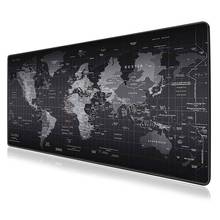 Gaming Mouse Pad Large Mouse Pad Gamer Big Mouse Mat Computer Mousepad Rubber World Map Mause Pad Game Keyboard Desk MatMat 2024 - buy cheap
