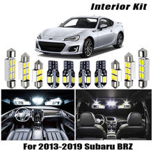 9 x White Canbus Error Free Car Bulbs LED Interior Light Kit For 2013-2019 Subaru BRZ 12V Reading Ceiling Cargo License Lamp 2024 - buy cheap