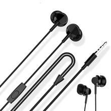 M16 Portable Stereo Earphone 3.5mm Jack With Mic Bass Sound In-Ear Music Earphones Earpiece For iPhone Samsung Xiaomi Huawei ZTE 2024 - buy cheap