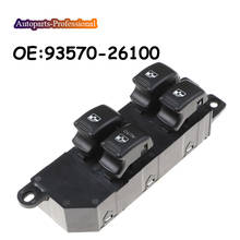 Apto para hyundai santa fe 2003-2006 estilo do carro interruptor de janela de energia elétrica controlador mestre interruptor 93570-26100 9357026100 2024 - compre barato