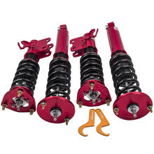 Coilovers ajustáveis do amortecedor de maxpeedingrods para o suporte da bobina do coilover 1994-1998 de nissan s14 silvia 200sx 240sx 2024 - compre barato