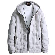 Parka casacos masculinos 2020 jaqueta de inverno engrossar com capuz à prova doutágua outwear casaco quente roupas casuais masculino grande tamanho 2024 - compre barato