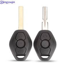 jingyuqin 30ps Remote Car Key Fob Case Shell For BMW 3 5 7 SERIES Z3 Z4 X3 X5 M5 325i E38 E39 E46 Key (HU92 blade) 2024 - buy cheap