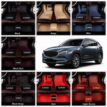 Alfombrillas de cuero para coche Mazda, 3, 5, 6, 8, Cx-7, Cx-9, Atenza, Mx-5, Cx-3, Cx-5 2024 - compra barato