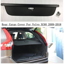 Cortina de partición para coche Volvo, protector de pantalla de protección de seguridad de maletero, accesorios de color negro y Beige, para modelo XC60 2009-2018 2024 - compra barato