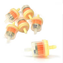 10pcs/set Universal Inline Gas/Fuel Filter 6MM-7MM 1/4" Lawn Mower Small Engine 2024 - buy cheap