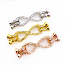 Wholesale DIY Natural Stones Beads Jewelry Making Accessories Silver/Gold/Rose Gold Metal Connector Clasps Findings 2024 - buy cheap