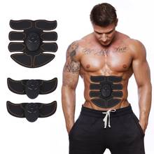 Fitness Electric Muscle Stimulator Abdominal Exercise Machine Slimming Belt Abdominal Muscle Sticker Relaxation Treatments 2024 - buy cheap