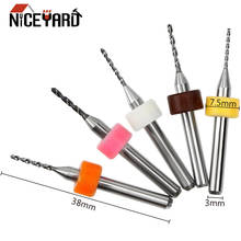NICEYARD 10pcs/set 0.3mm to 1.2mm CNC Drill Bits Tungsten Steel Twist Drill PCB Mini Drill Bit for Print Circuit Board 2024 - buy cheap