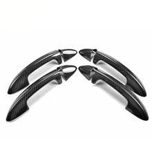 Chrome Carbon Fiber Car Door Handle Cover Trim For VW PASSAT B6 3C 2006 -2011 Passat CC 2009-2012 Car styling  Accessories 2024 - buy cheap