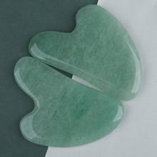 Rosa de quartzo jade pedra em forma de dedo guasha raspador ferramenta de massagem artesanal gua sha placa anti celulite rugas massageador facial 2024 - compre barato