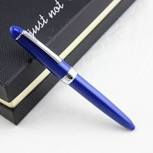 Jinhao caneta fonte, transparente, rotativa, estilo clássico, extra fina 0.38, 0.5mm, material de escritório para estudantes 2024 - compre barato