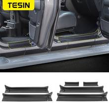 TESIN Nerf Bars & Running Boards for Car Door Sill Scuff Plate Cover for Jeep Wrangler JL 2018+ for Jeep Gladiator JT 2018+ 2024 - buy cheap