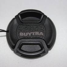 Negro 40,5mm pellizco central Snap en la cubierta delantera de la tapa para el filtro de lente Sony 2024 - compra barato