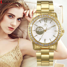 Relojes de marca de moda para mujer, pulsera de lujo de cuarzo de acero inoxidable, pulsera de negocios para mujer, Reloj de vestir, Reloj 2024 - compra barato