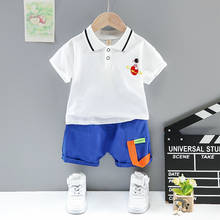 Toddler Clothing Set Summer Fashion Boys T-Shirt+Shorts Infant Clothes Clothes Cotton Newborn Outfits Kids Tracksuit 1-4 Year 2024 - buy cheap