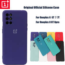 Funda de silicona para Oneplus 7, carcasa Original oficial, suave, ultrafina, a prueba de golpes, protección completa, Oneplus One Plus 6 6T 8pro 2024 - compra barato