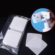 100pcs Lint-Free Paper Cotton Wipes Eyelash Glue Remover wipe the mouth of the glue bottle prevent clogging glue Cleaner Pads 2024 - buy cheap