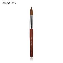 Size 20# Kolinsky Sable Nail Brush UV Gel Nail Pen with Red Wood Handle Painting Drawing Pen for Manicure Material Acrylic Nail 2024 - buy cheap