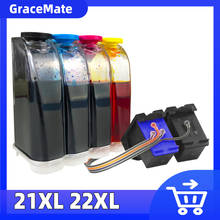 GraceMate 21 22 XL Ciss Bulk Ink Compatible for Hp 21 22 for Deskjet F2180 F2200 F2280 F4180 F300 F380 380 D2300 D2345 Printer 2024 - buy cheap