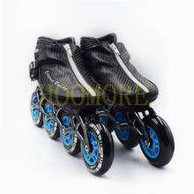 2019 CITYRUN Roller Carbon Fiber 4 wheel 84mm Kids Professional Inline Speed Skates CT Patines Practice Training Race Sneaker 84 2024 - buy cheap