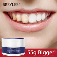 Breylee pó de clareamento dental 55g, higiene oral para limpeza dos dentes, protege as gengivas, remove placas e manchas, creme dental, cuidados com os dentes 2024 - compre barato