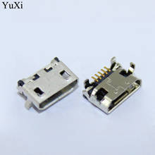 10pcs Micro USB Jack Connector Female 5 pin Charging Socket for Lenovo A10-70 A370E A3000 A3000H A5000 A7600 A7600H S910 S930 2024 - buy cheap