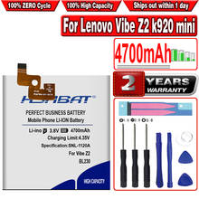 Hsabat bl230 4700 mah bateria para lenovo vibe z2 k920 mini z2w z2t 2024 - compre barato